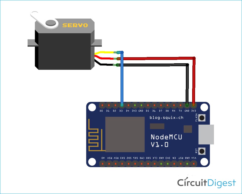 Automatic Pet Feeder Circuit Diagram