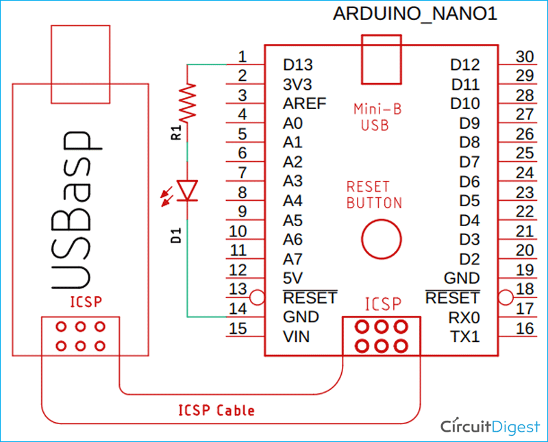 Fuse Bits in AVR Schematic