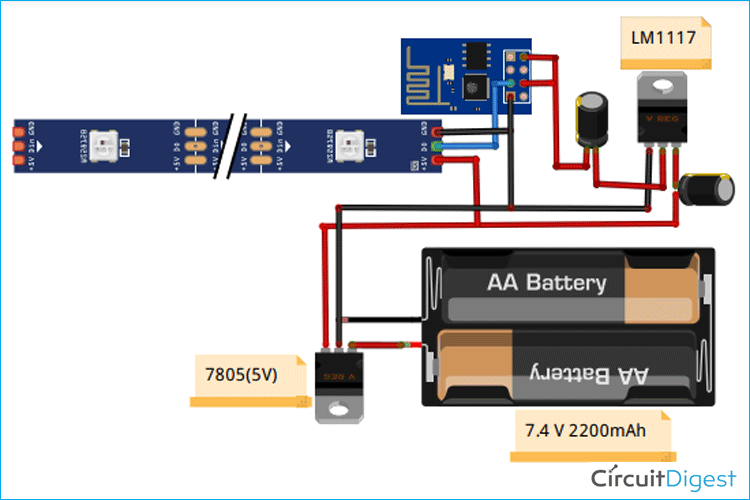 Ironman Faceplate Wall Light Circuit Diagram