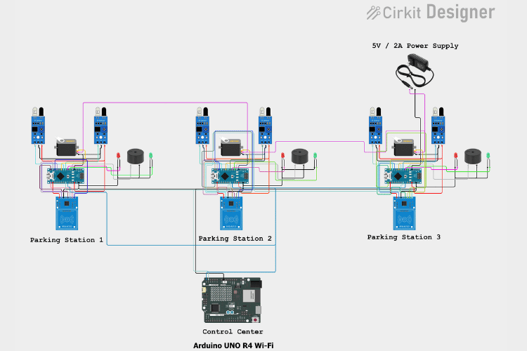 ParKIFY Project Circuit Diagram