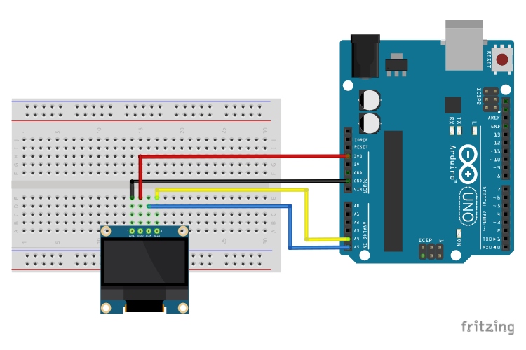 OLED Display Circuit Diagram