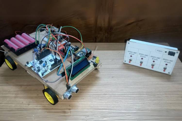 Vehicle Overspeed Detection and Automatic Speed Control System