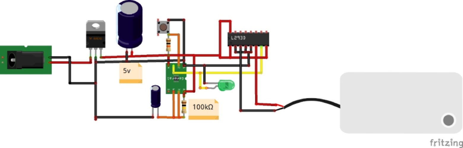 Water Control Timer Circuit