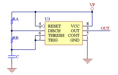 555 Astable Vibrator