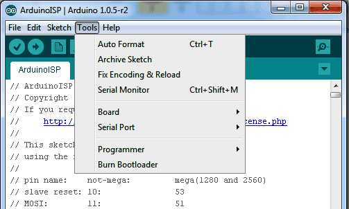 Bootload-new-atmega128-chip-for-homemade-arduino-7