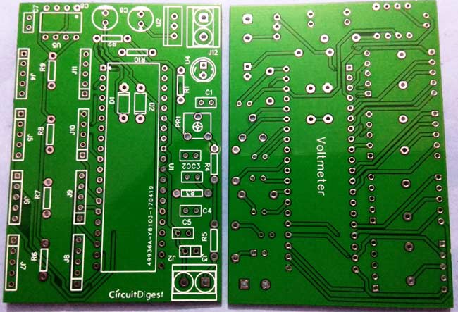 Digital-Voltmeter-using-ICL7071-PCB-easyeda