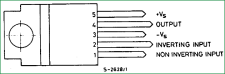 IC TDA2030 pinout