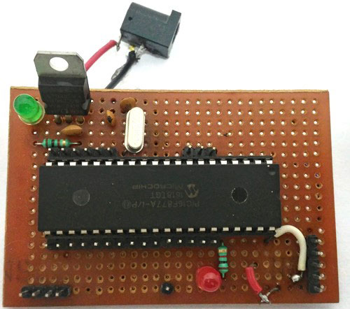 PERF-baord-for-PIC-Microcontroller-tutorials