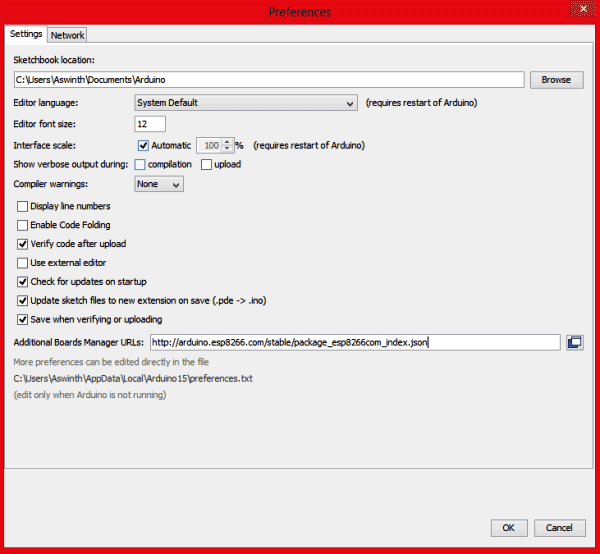 Programming-ESP8266-using-Arduino-IDE