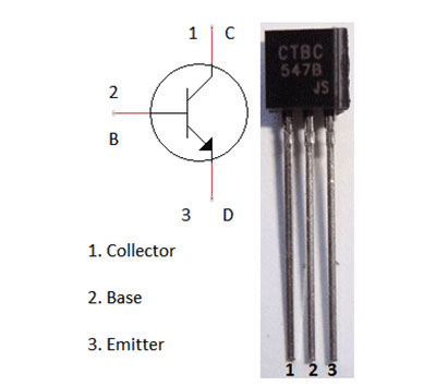 Transistor Pin Structure