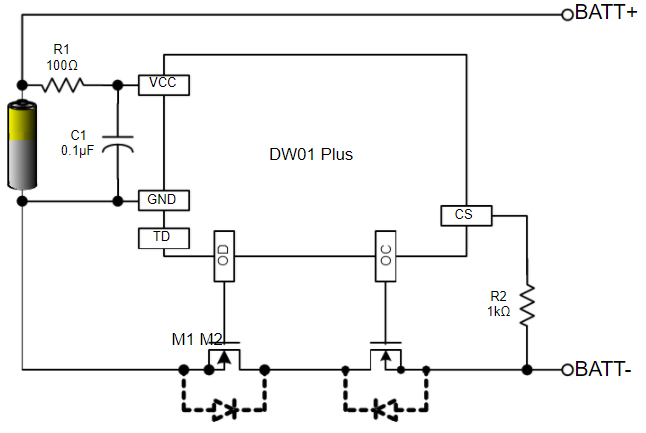 TP4056A Application Diagram