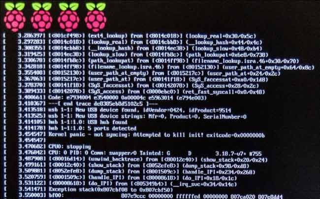 Raspbian jessie booting