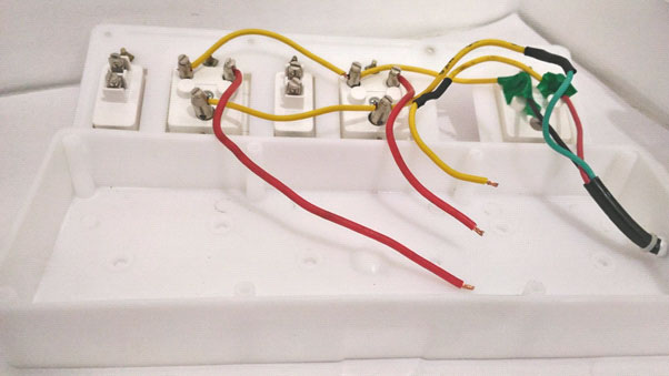 AC Switch board connections