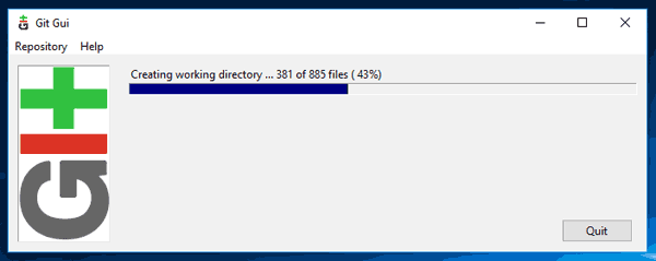 After ensuring the correct location paths click on clone