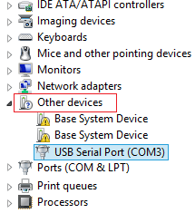 Arduino Error Board not Recognized