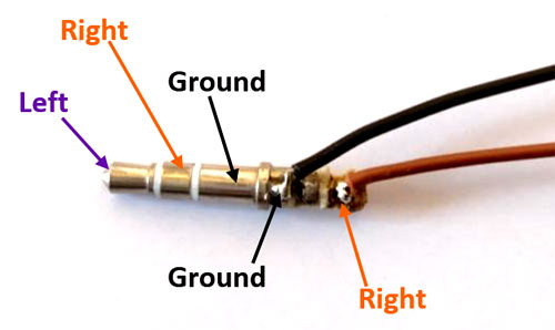 Audio Jack Pinout