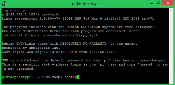 Configure Pi for LCD