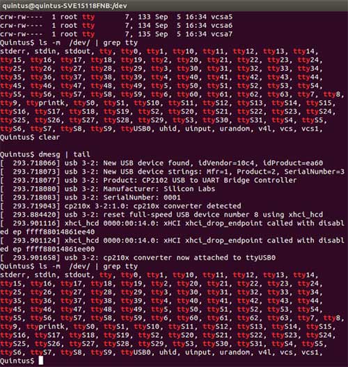 Detecting attached XBee module in PC