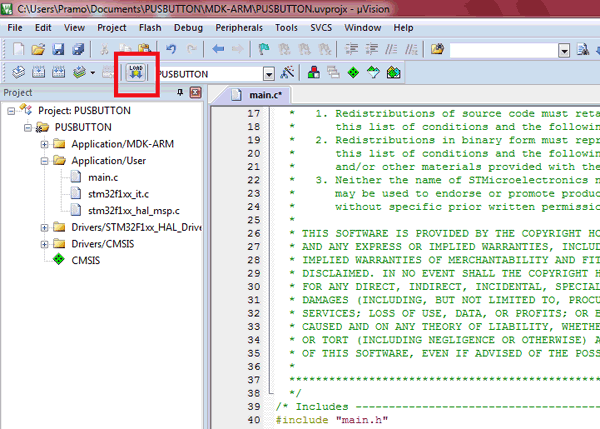 Flash STM32F103C8