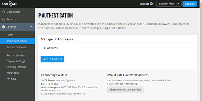 IP Authentication