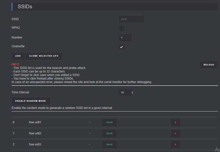 Make a fake Wifi network