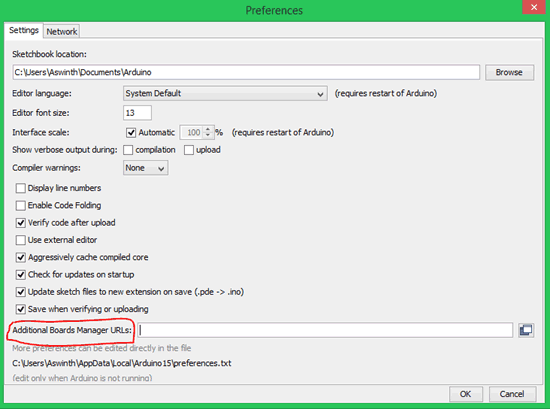 Preparing your Arduino IDE for ESP32