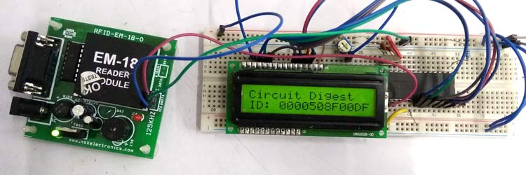 RFID in action with PIC Microcontroller