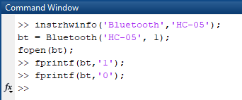 Sending zero from MATLAB to Arduino using Bluetooth