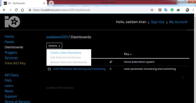 Setting Up Adafruit IO for IOT Home Automation