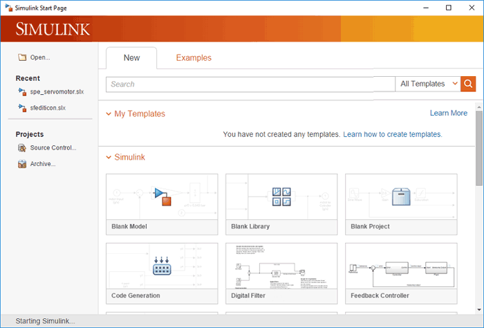 Simulink Window