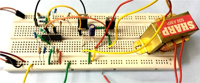 Solar Inverter Circuit Hardware