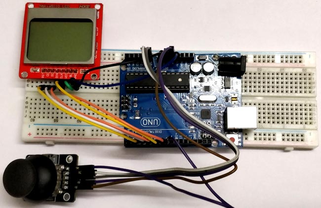 Space Race Game Circuit hardware