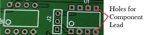 Through-hole PCB