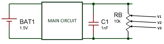 Bleeder Resistor for Voltage Division