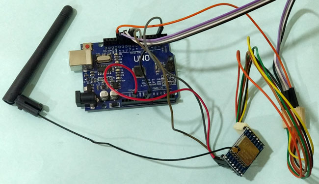 Circuit Hardware for Transmitting Side- Connecting LoRa SX1278 with Arduino UNO