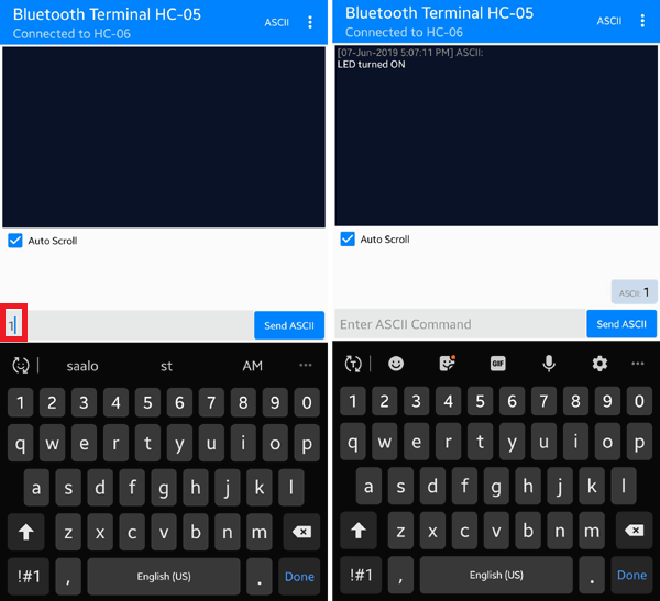 Controlling LED using Bluetooth with MSP430