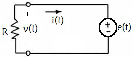 Electric Circuit Model for Motors