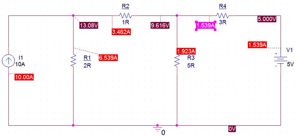 Practical Example of Nodal Analysis