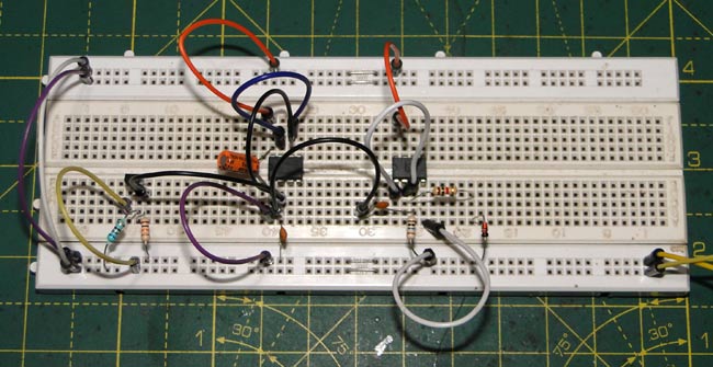 Simple Curve Tracer Circuit Hardware