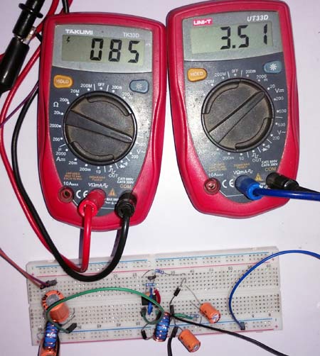 Testing Transformerless LED Driver Circuit with 85AC