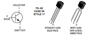 BC337-25 Pinout