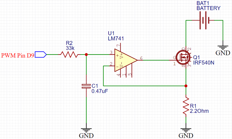 Constant Load Current Circuit