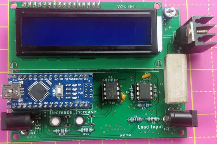 Electronic DC Load using Arduino