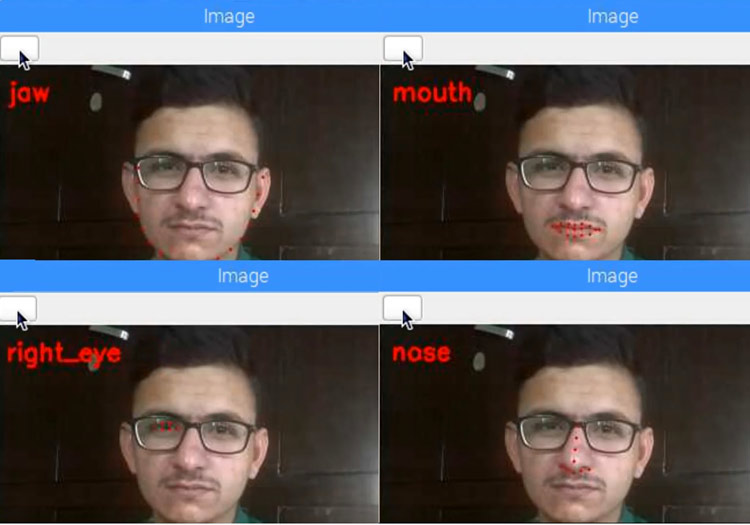 Face Part Recognizer