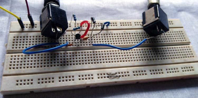 Guitar Distortion Circuit Working