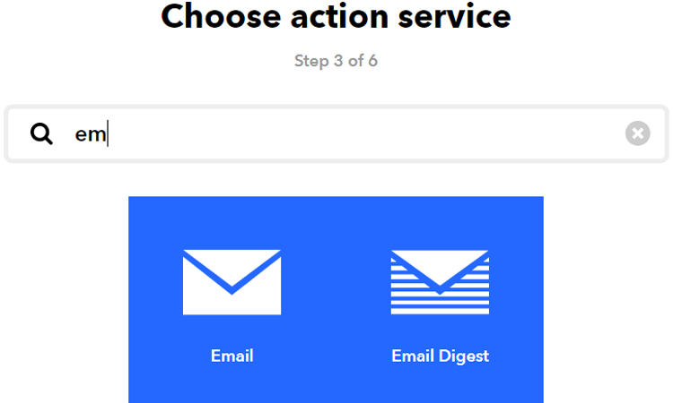 IFTTT Action Service