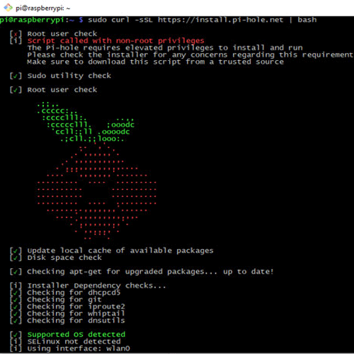 Installing Pi-Hole on Raspberry Pi