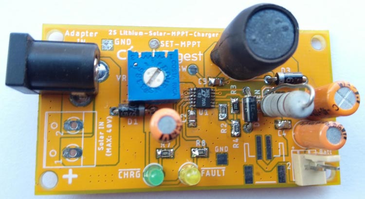 MPPT Solar Charger Circuit