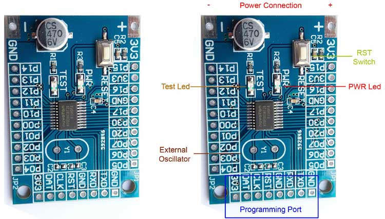 N76E003 Development Board