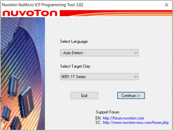 Nu-link ICP Programming Tool 